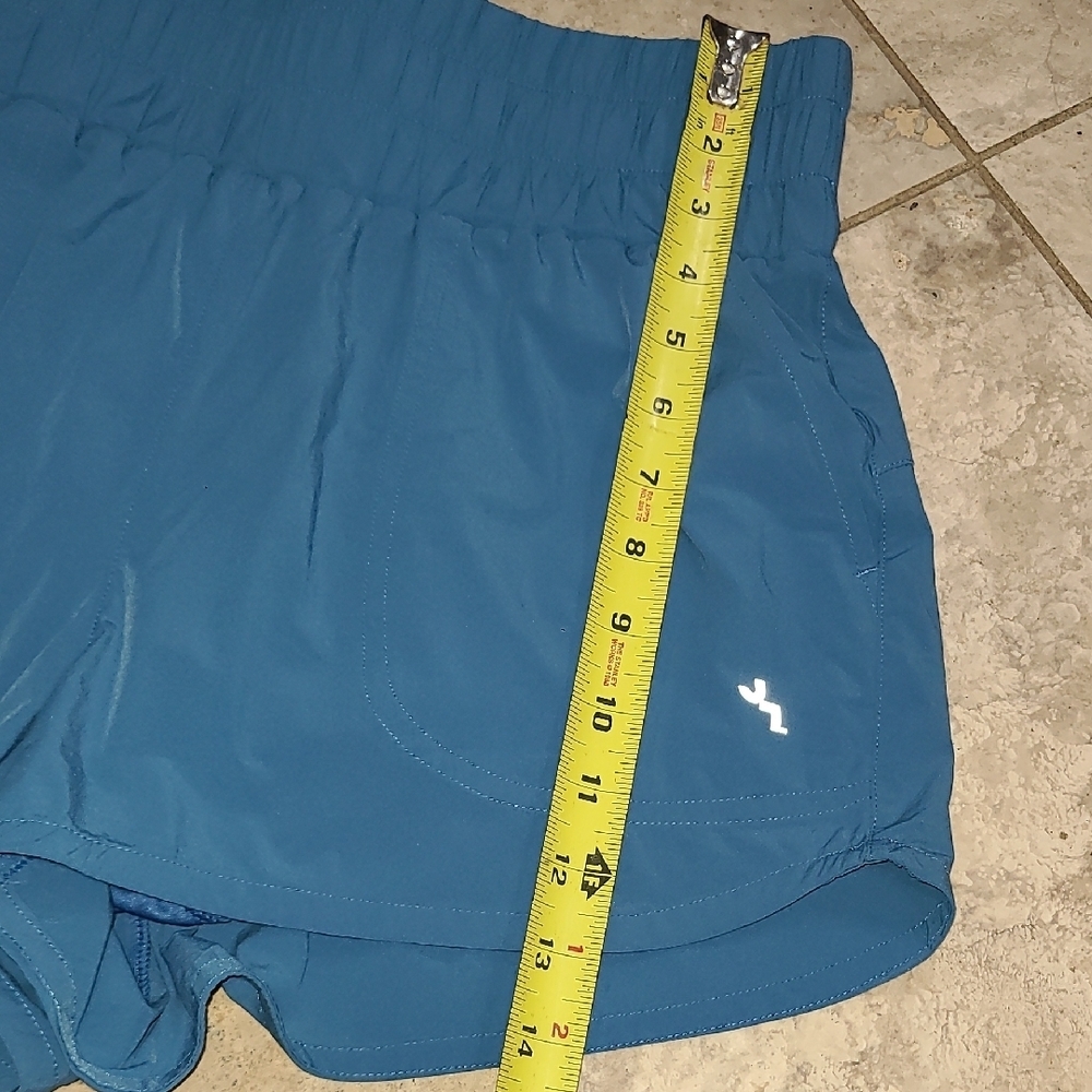 JoyLab Women's Athletic Shorts in Blue - Picture 4 of 10